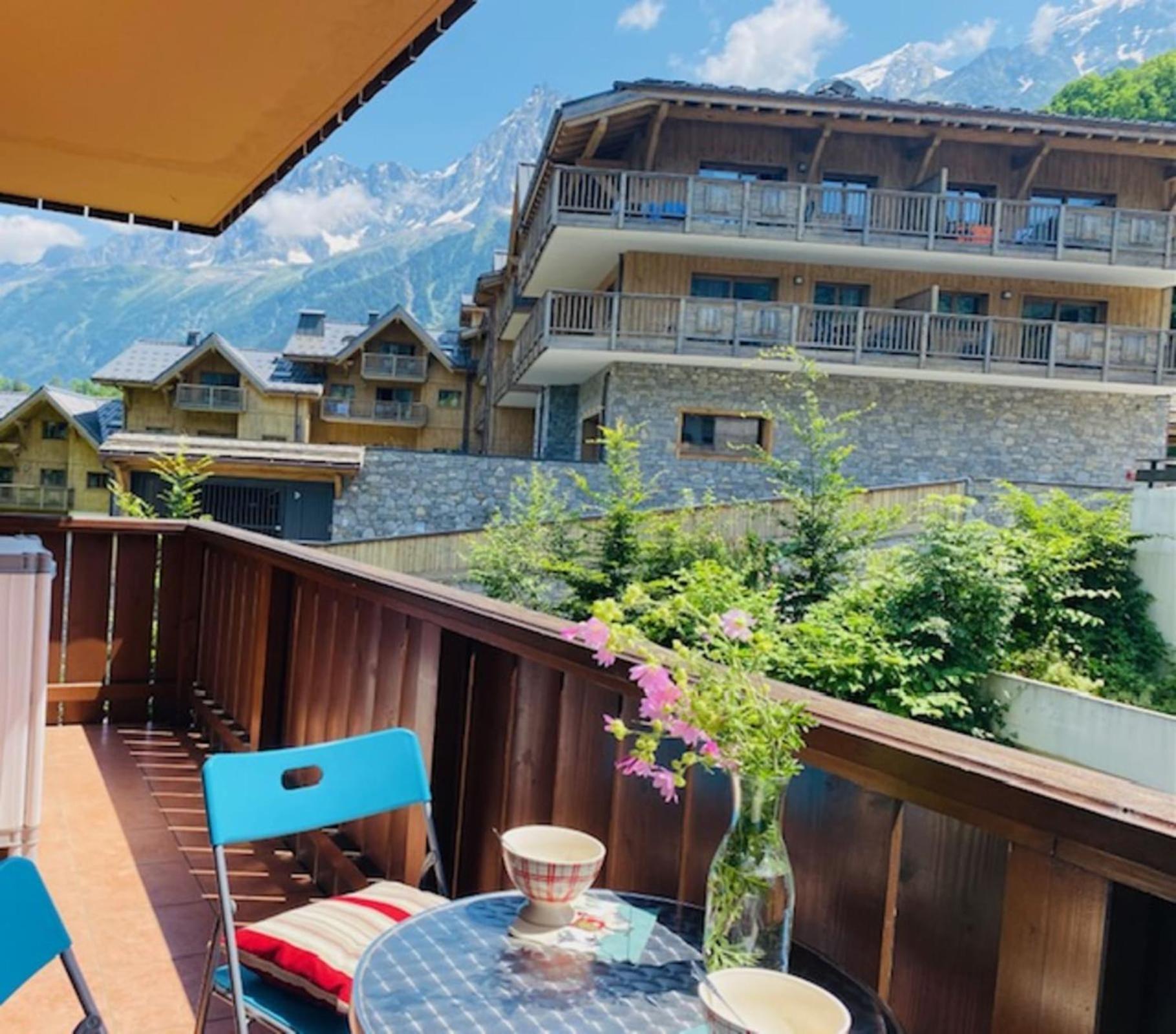 Slopes Of Les Houches 25 M With Balcony公寓 外观 照片